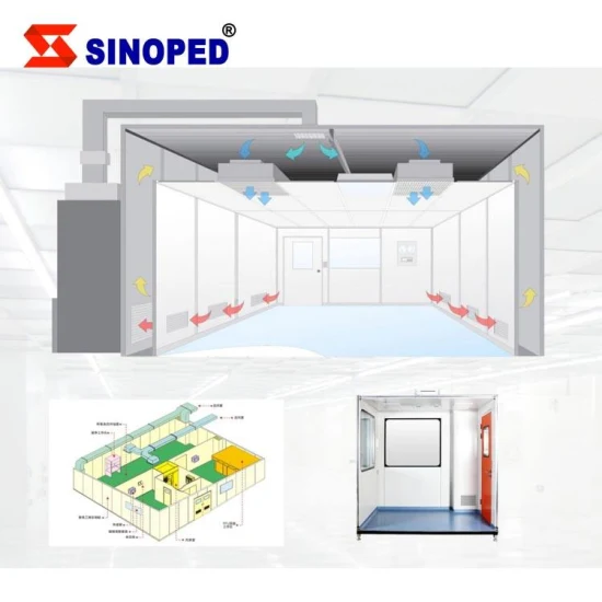 Pharmaceutical Customized GMP ISO Modular Sterile Clean Room Turnkey Project China Manufacturer